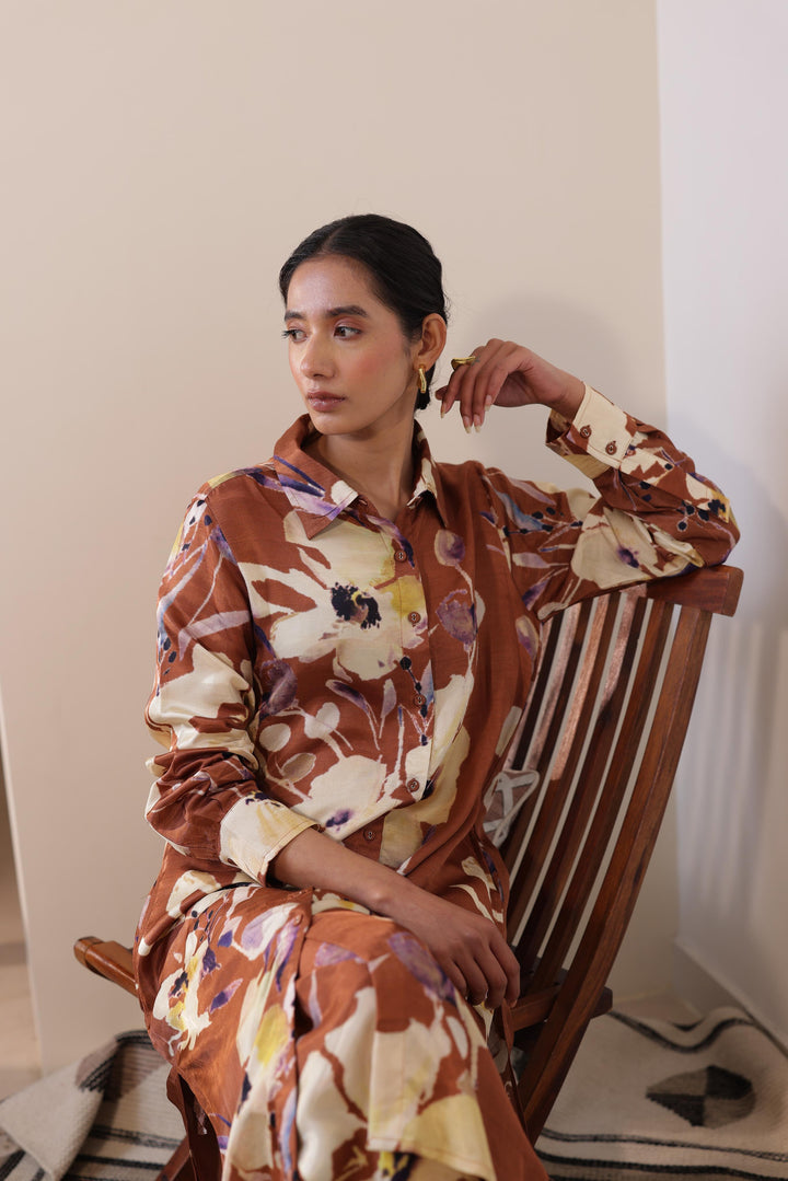 Zarra Kurti Co-ord Set