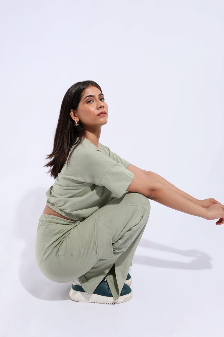 Green Glance Co-ord Set