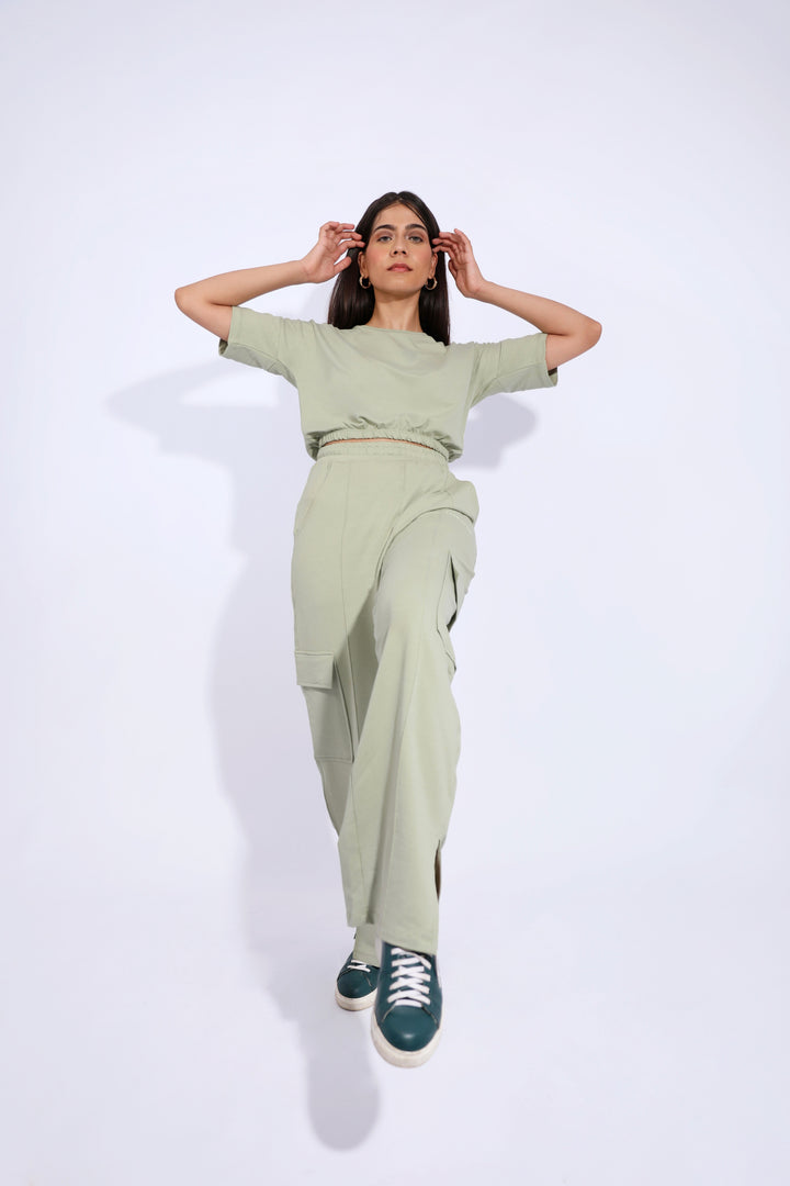 Green Glance Co-ord Set