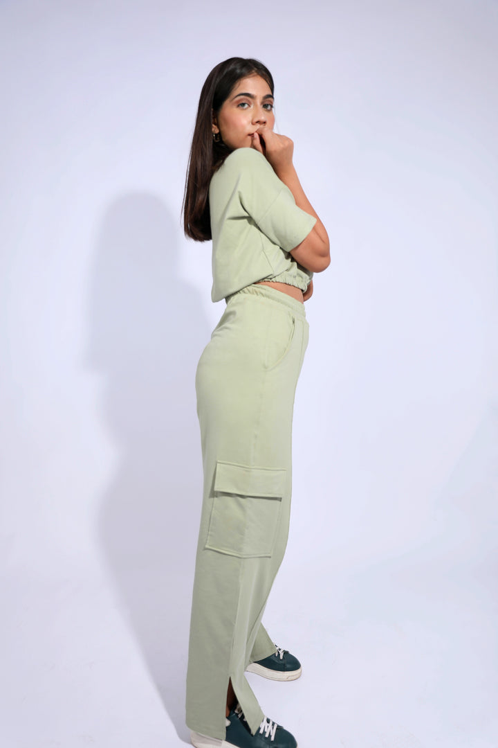 Green Glance Co-ord Set