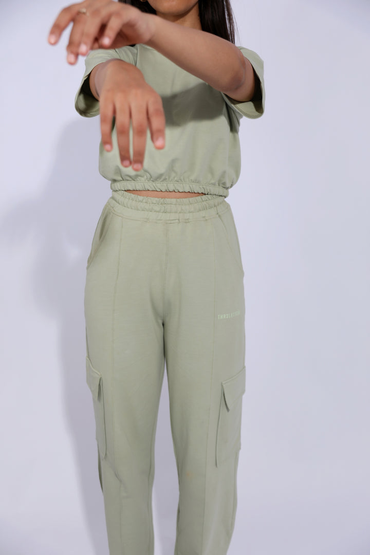 Green Glance Co-ord Set