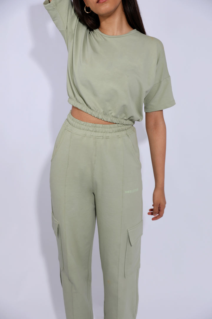 Green Glance Co-ord Set