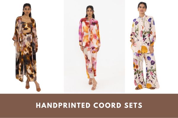 The Art of Expression: Hand Printed Co-Ord Sets for Women