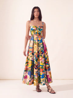 Sienna Padded Maxi Dress