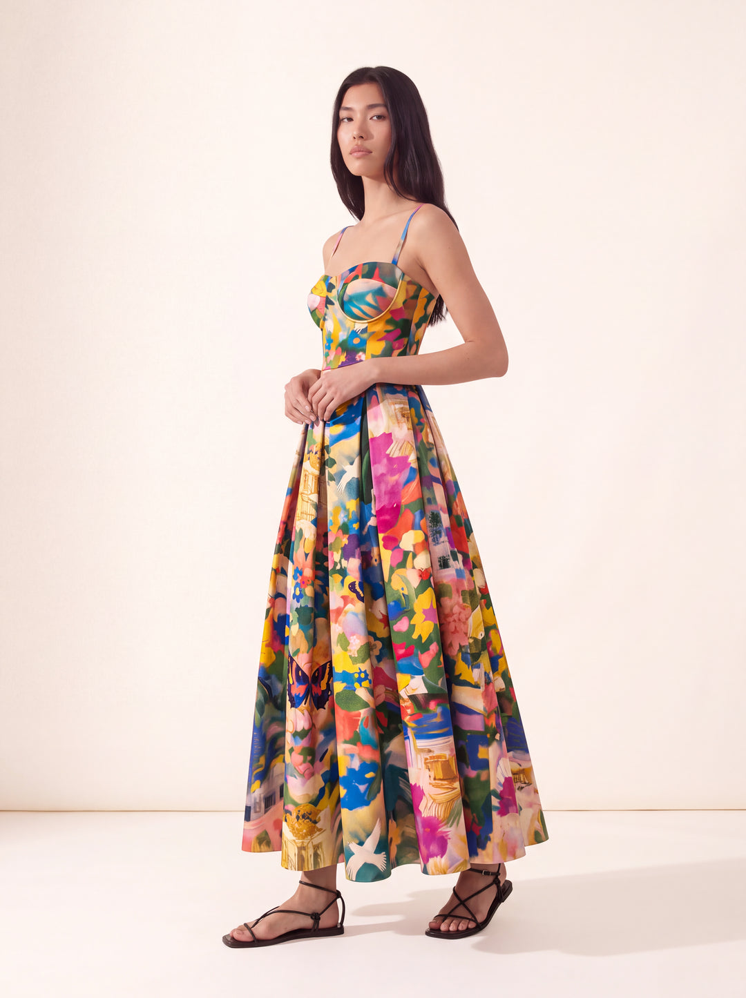 Sienna Padded Maxi Dress