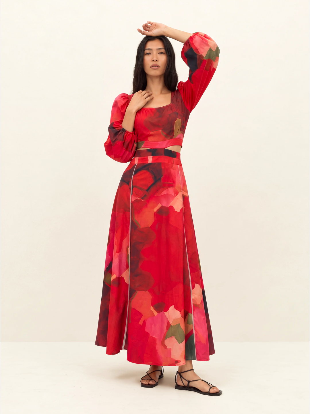 Rose Long Dress