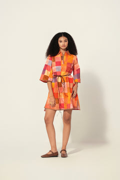Gira Belted Tunic Dress
