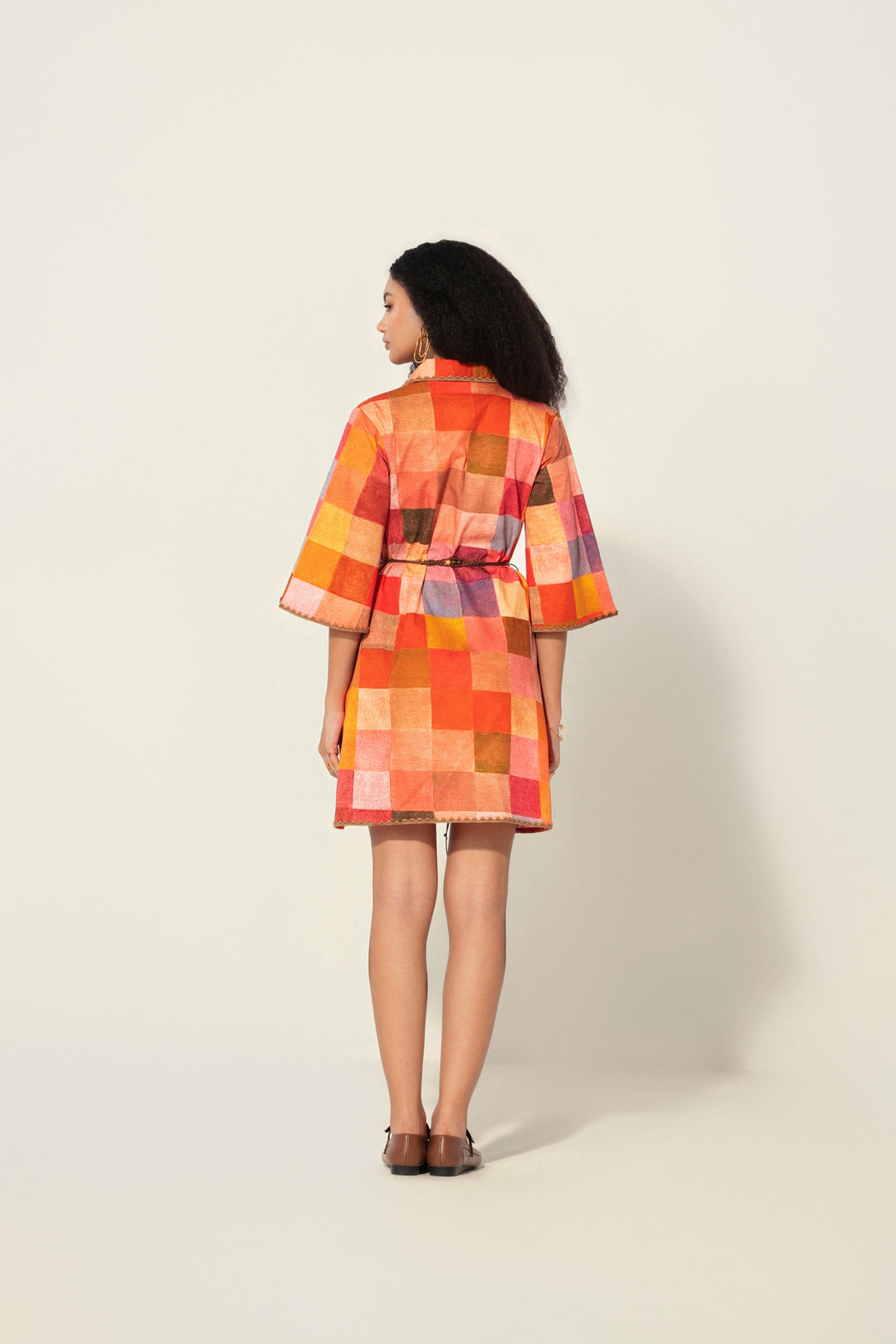 Gira Belted Mini Dress