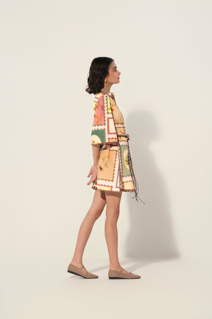 Marianne Belted Tunic Dress