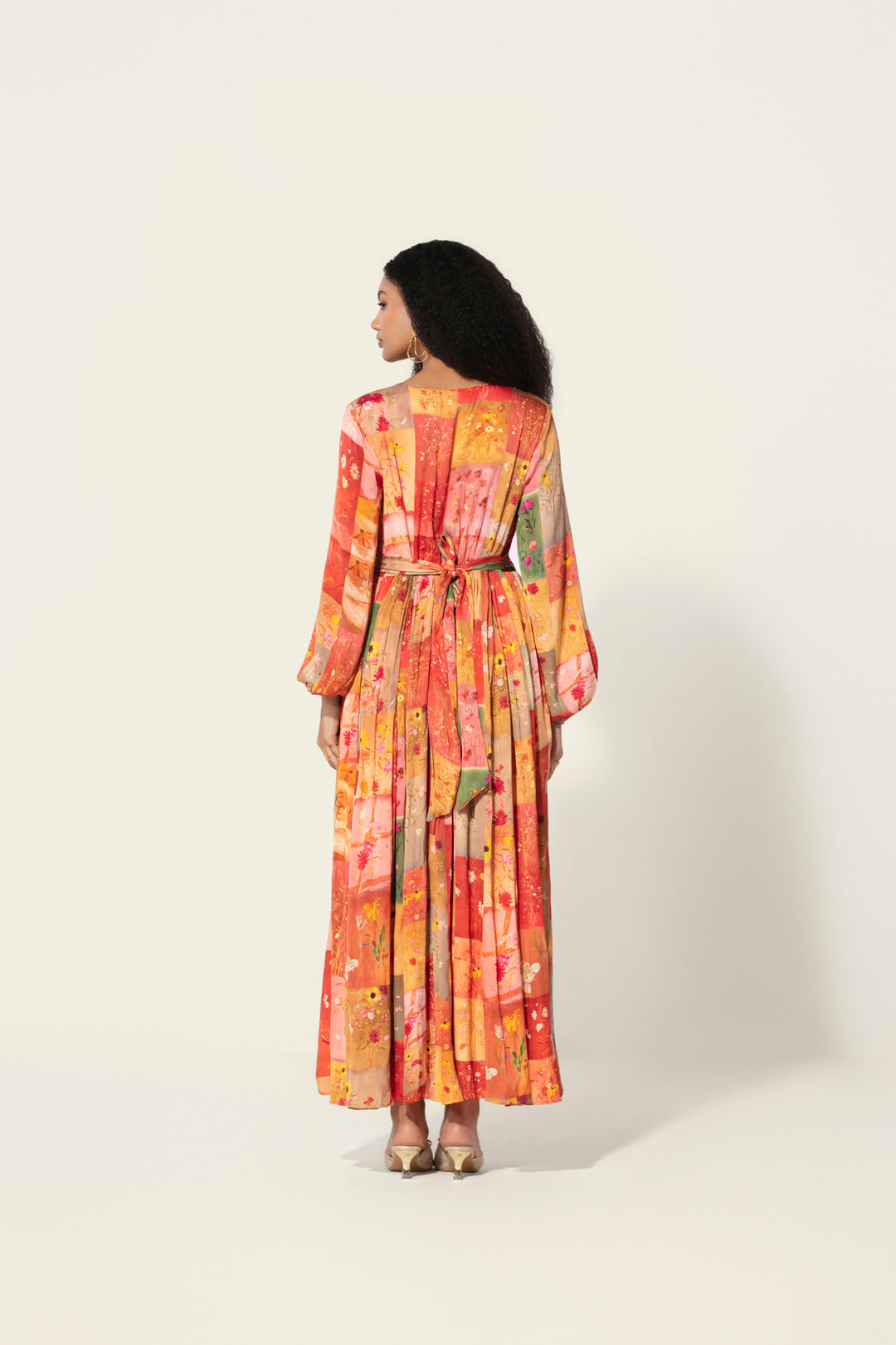 Ava in Vijaya Silk Long Dress