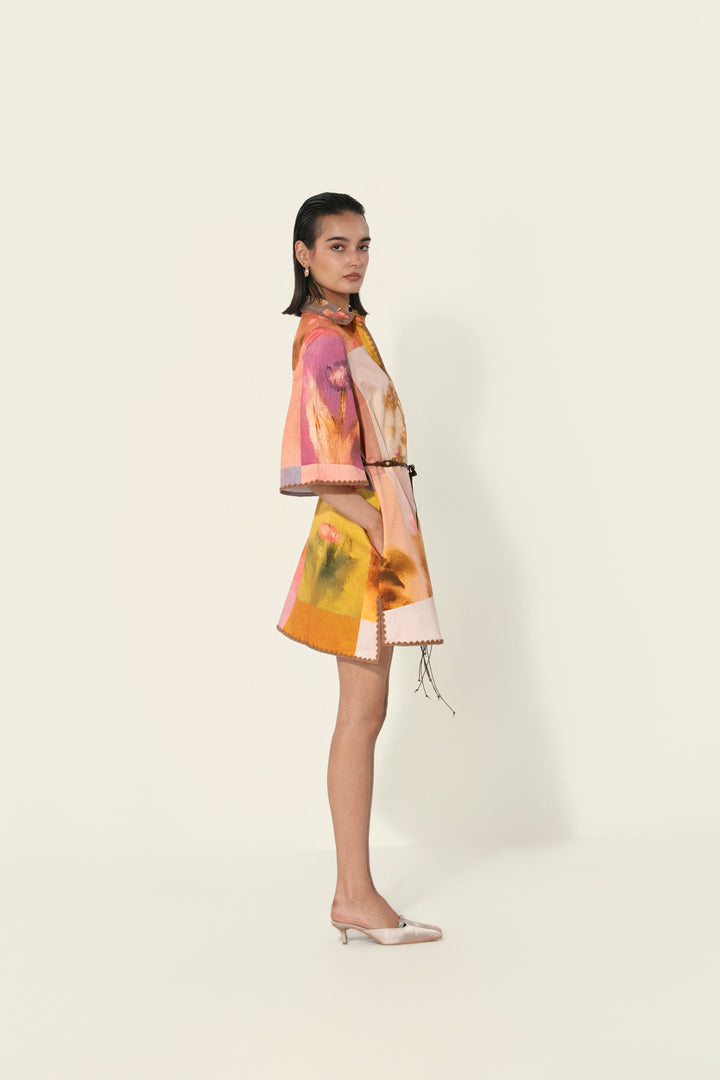 Amelia Belted Tunic Dress