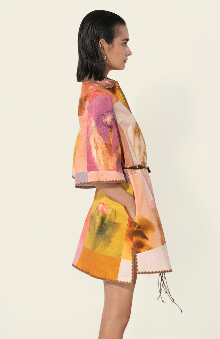 Amelia Belted Tunic Dress