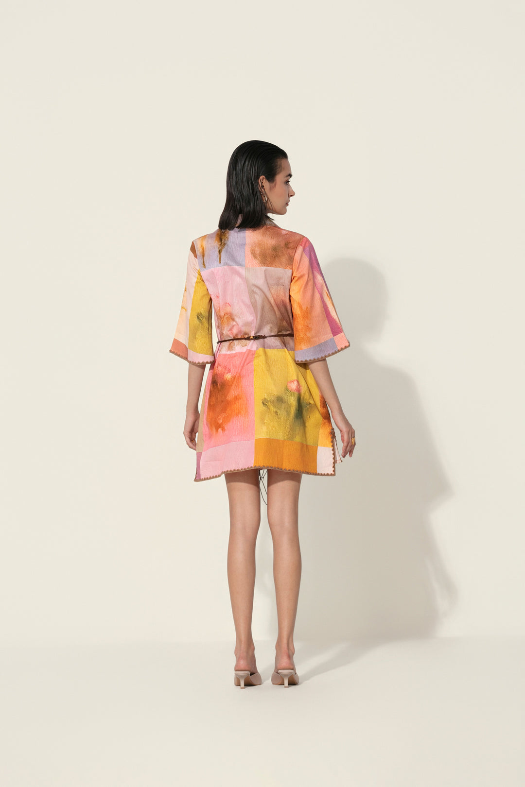 Amelia Belted Tunic Dress