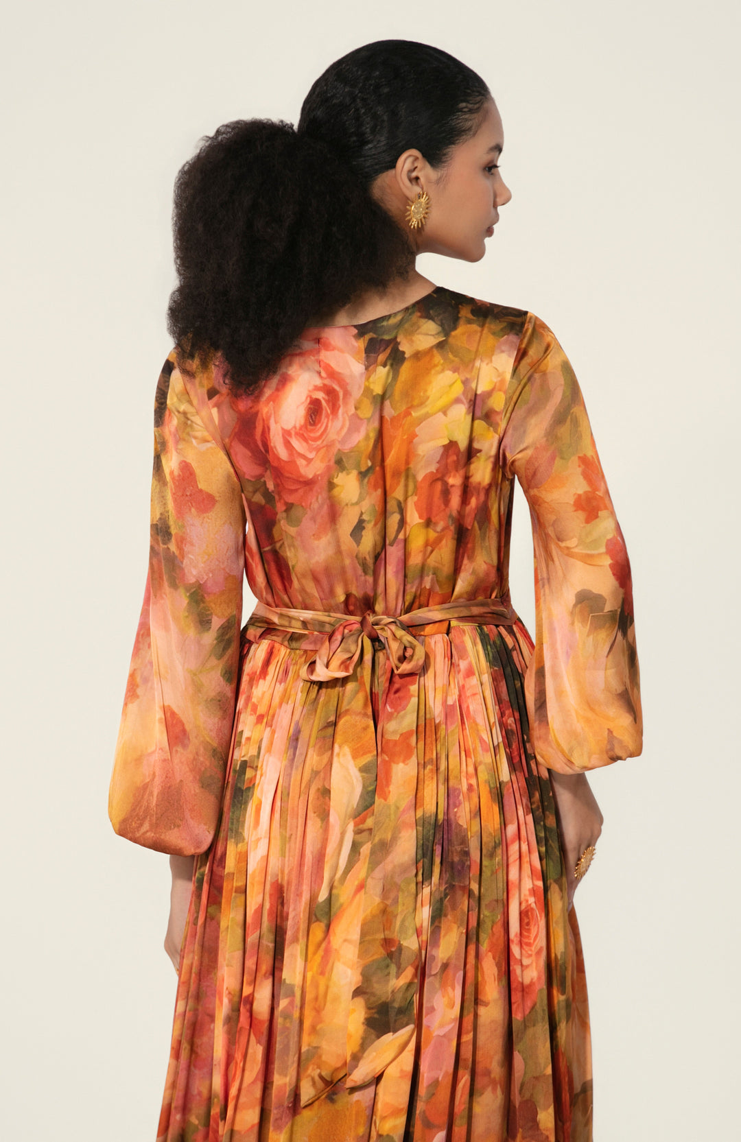 Mahlaqa Silk Long Dress