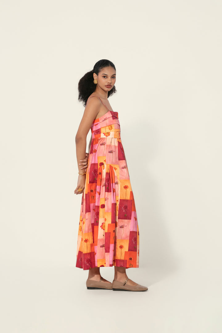 Rosita Panelled Maxi Dress