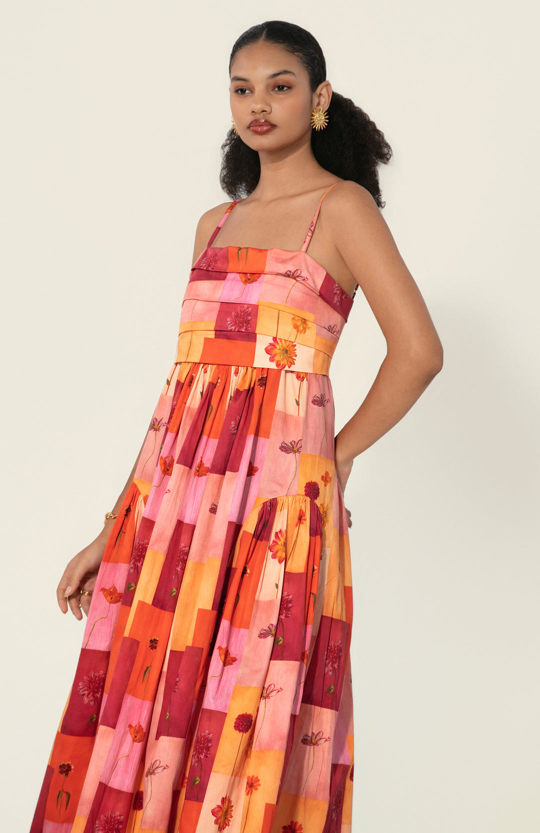 Rosita Panelled Maxi Dress
