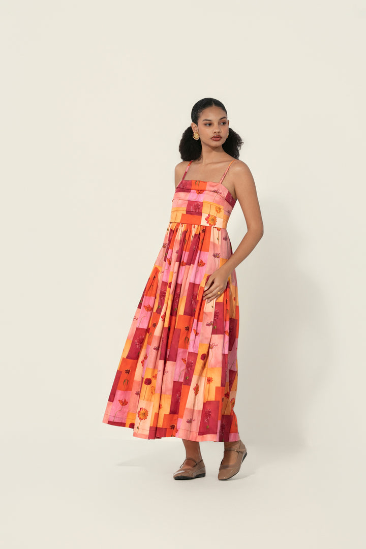 Rosita Panelled Maxi Dress