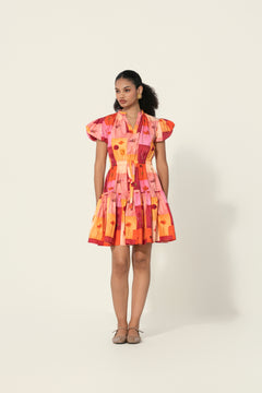 Rosita Drawstring Mini Dress