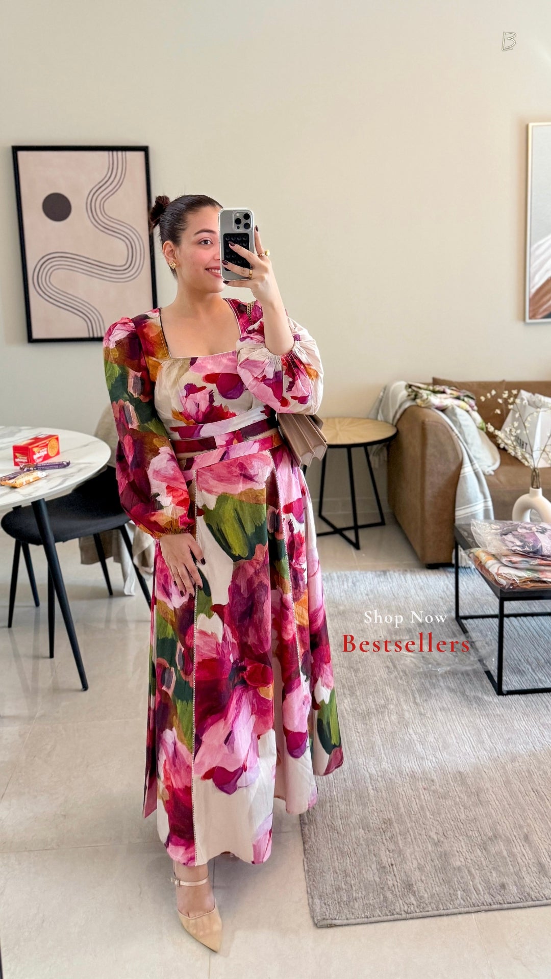 Bunila in Zahra Long Dress