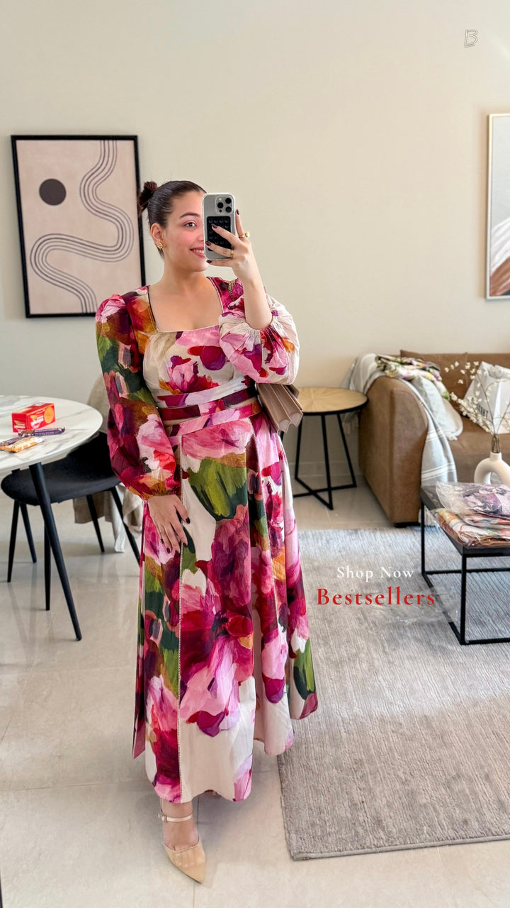 Bunila in Zahra Long Dress