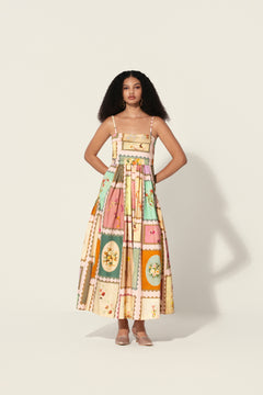 Marianne Panelled Maxi Dress
