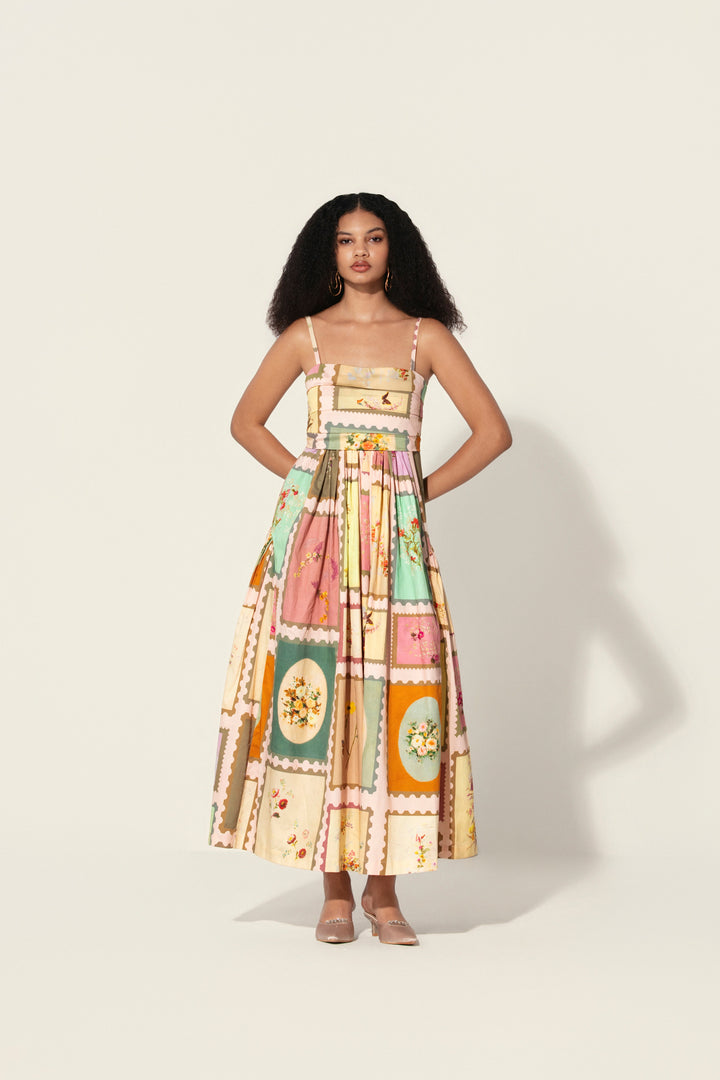 Marianne Panelled Maxi Dress