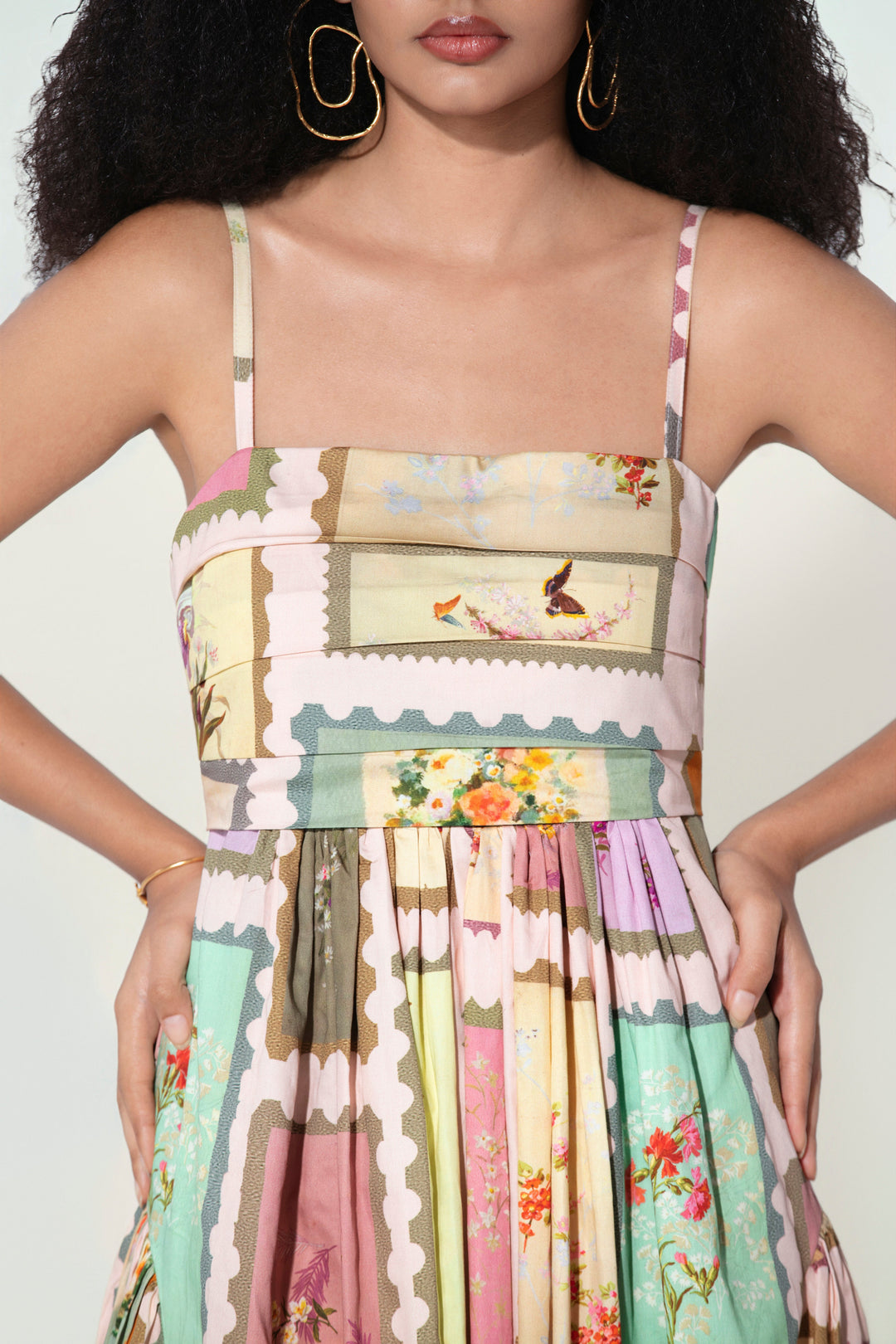 Marianne Panelled Maxi Dress