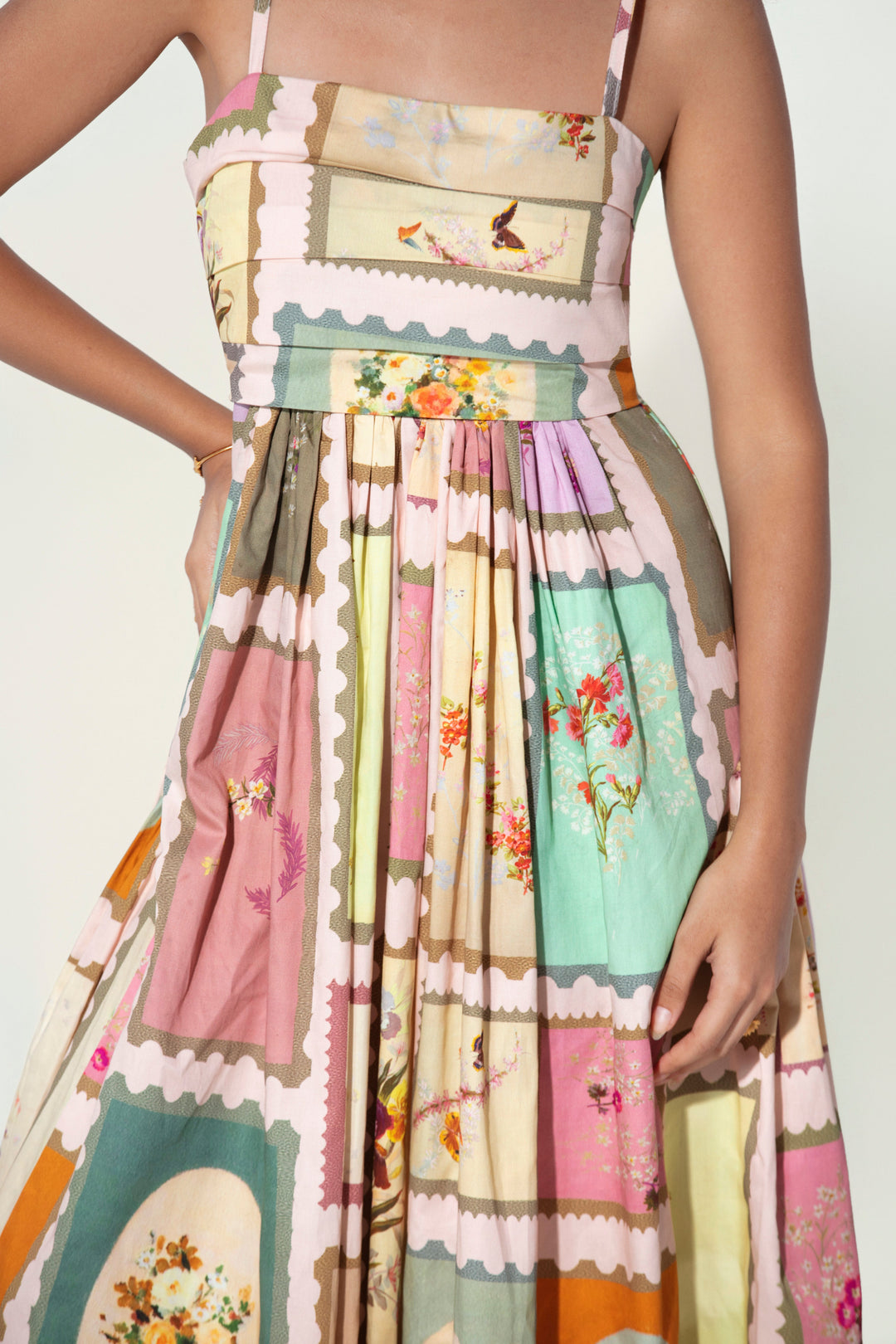 Marianne Panelled Maxi Dress