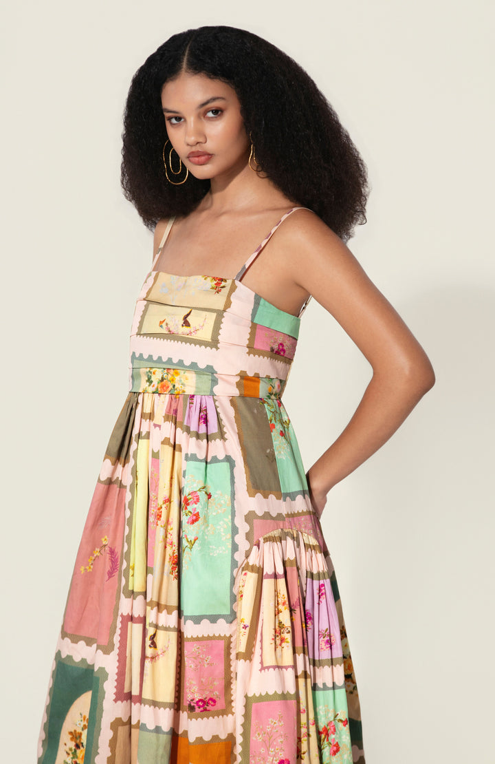 Marianne Panelled Maxi Dress