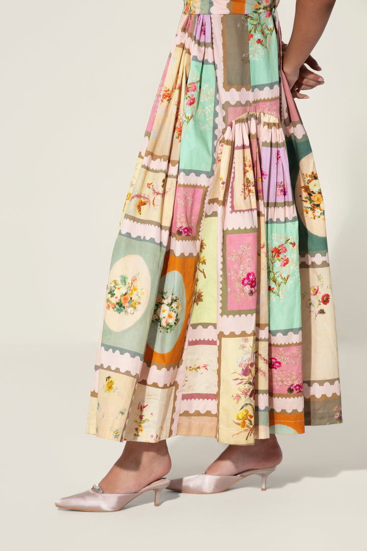 Marianne Panelled Maxi Dress