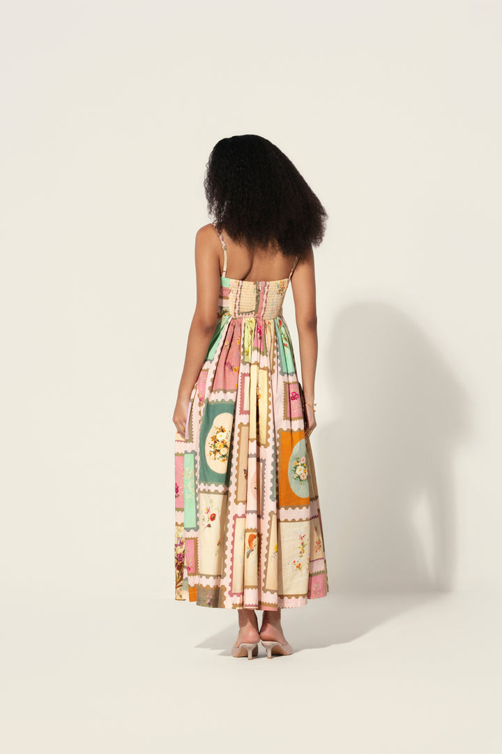 Marianne Panelled Maxi Dress