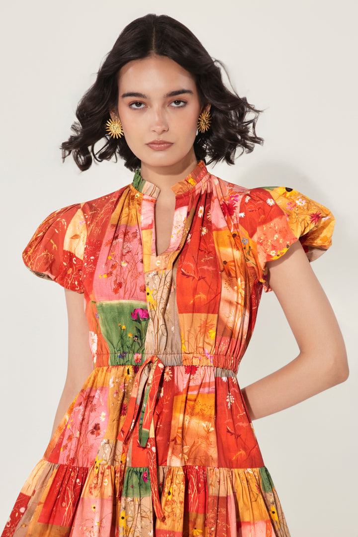 Vijaya Drawstring Mini Dress