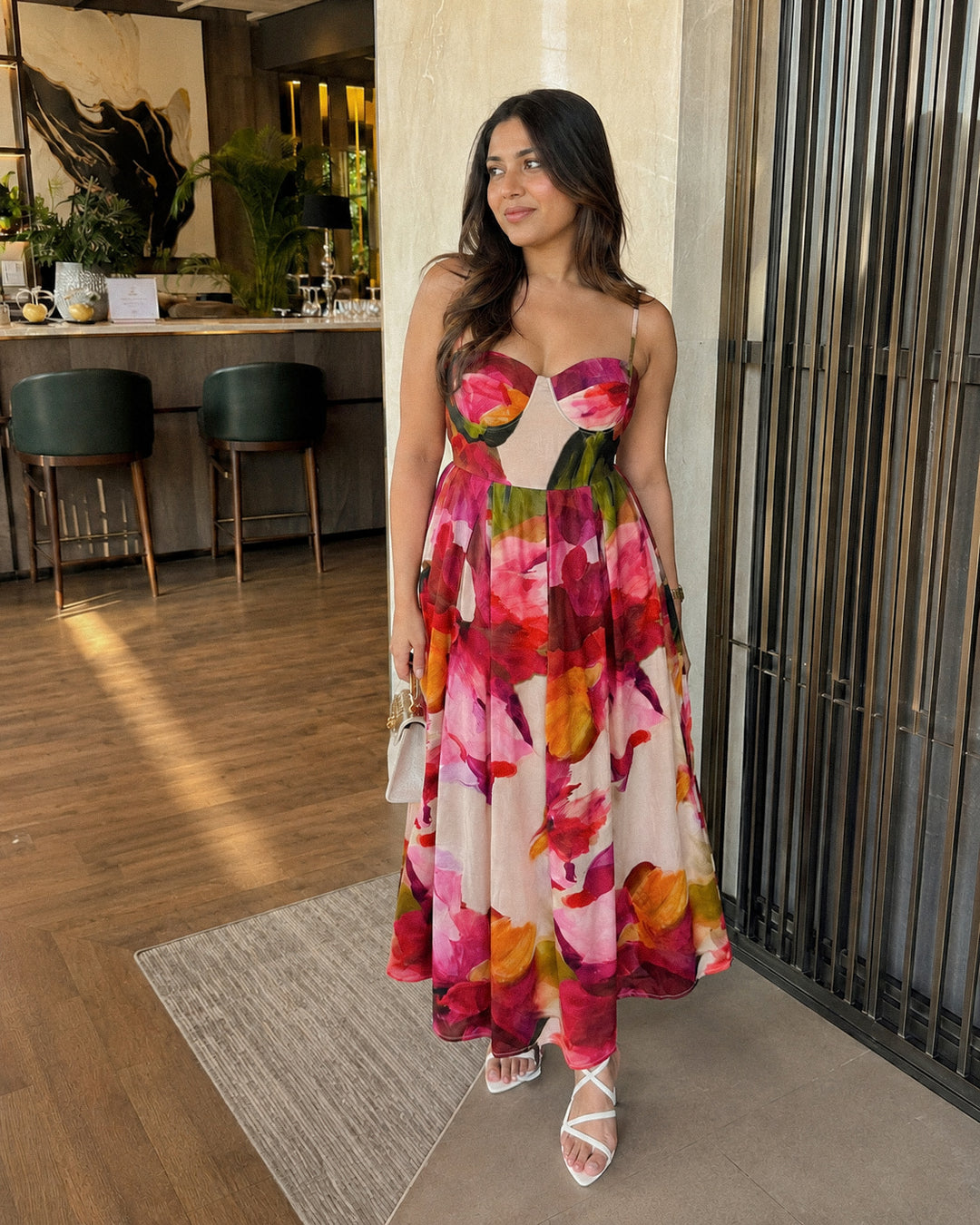 Disha in Zahra Padded dress