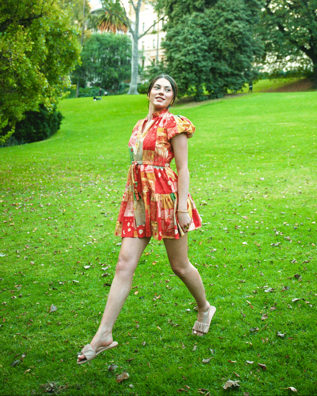 Vijaya Drawstring Mini Dress