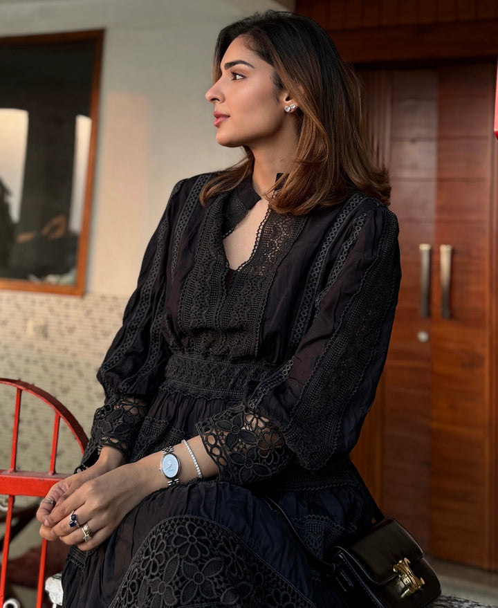 Atelier Lace Black Dress (Copy)