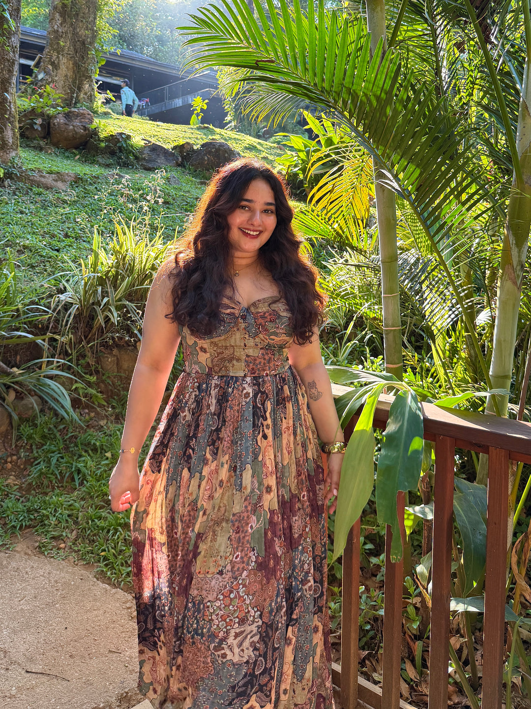 Laxmi Shetty in Eden Dust Vintage Dress