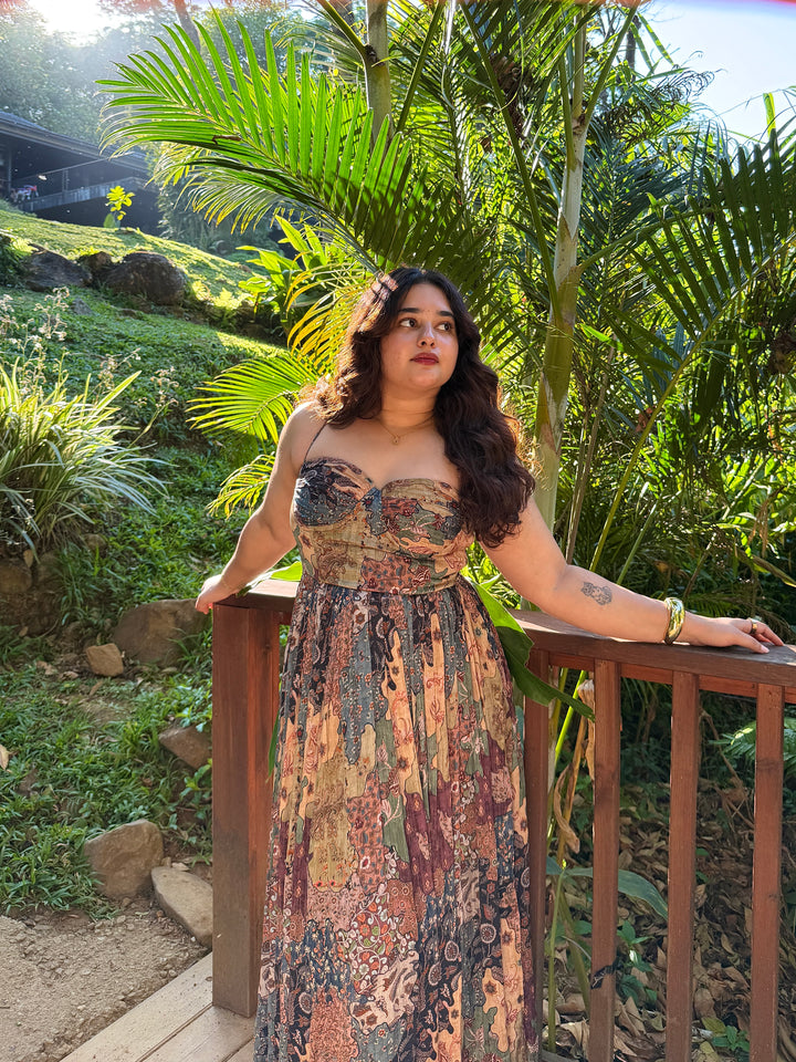 Laxmi Shetty in Eden Dust Vintage Dress