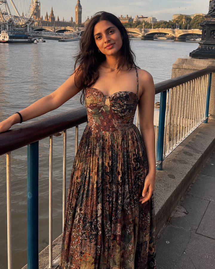Karma in Eden Dust Vintage Dress