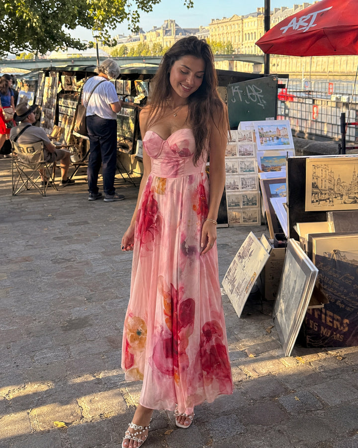 Rhea in Rumman Padded Dress