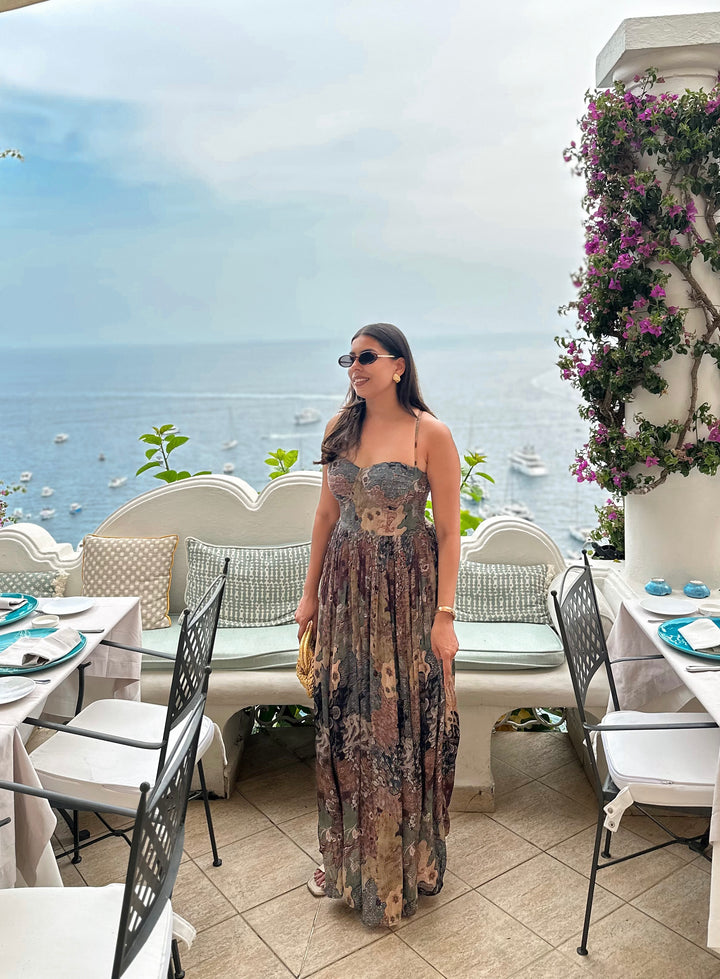 Shefali in Eden Dust Vintage Dress