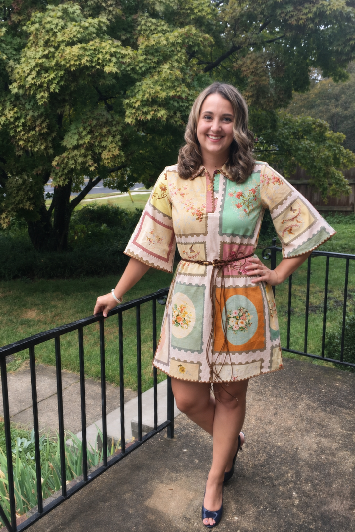 Mal in Marianne Belted Tunic Dress