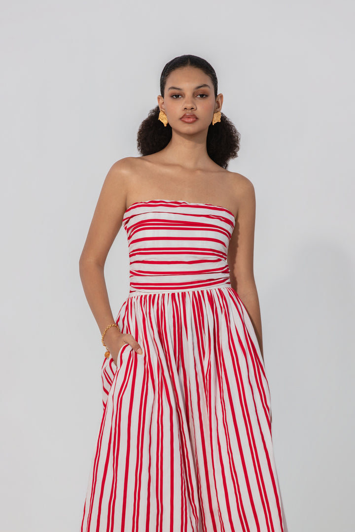Ruby Stripe Maxi Dress