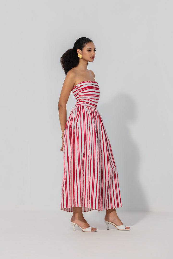 Ruby Stripe Maxi Dress