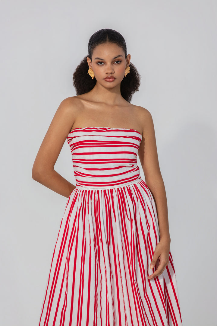 Ruby Stripe Maxi Dress