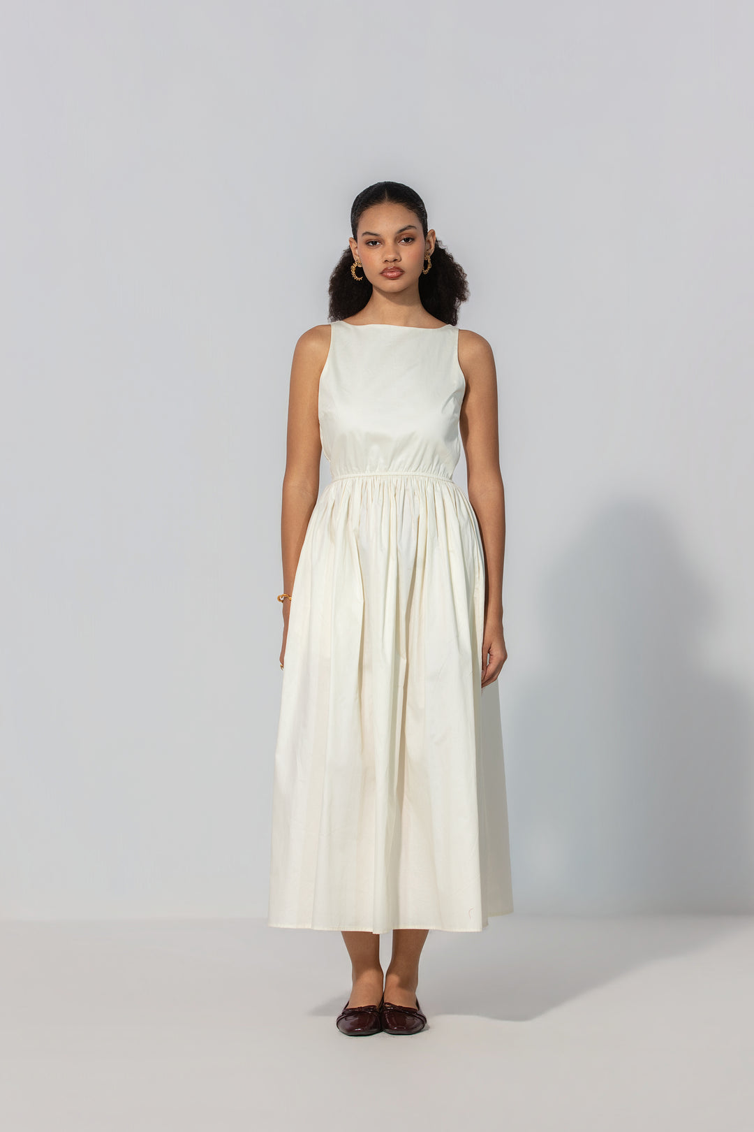 Ivory Gallery Maxi Dress
