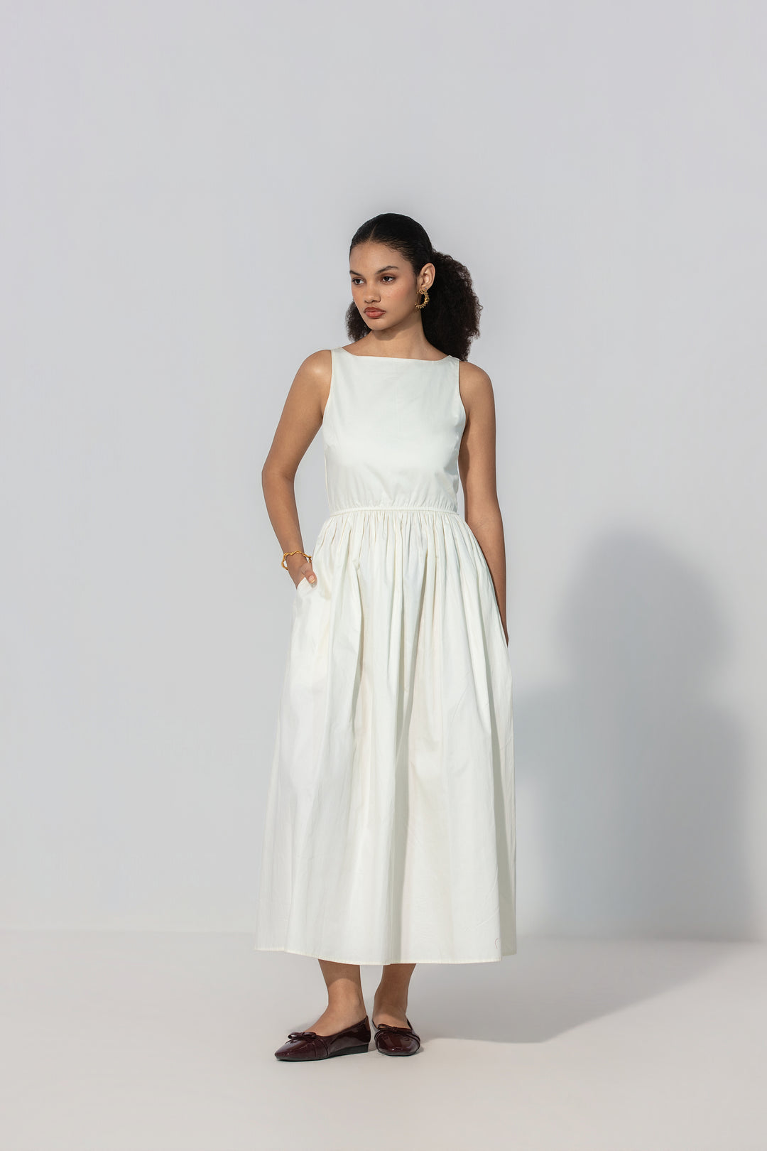 Ivory Gallery Maxi Dress