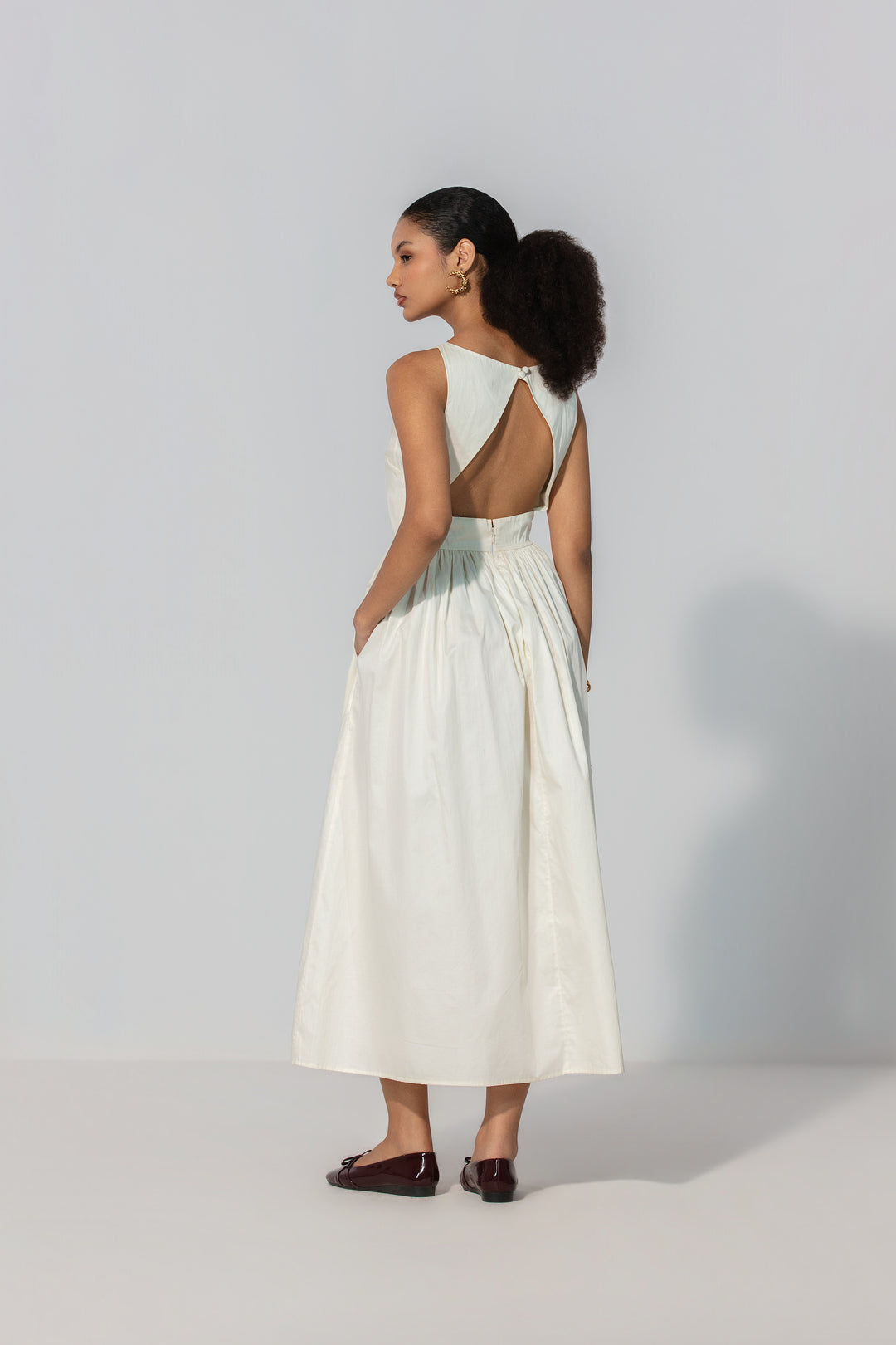 Ivory Gallery Maxi Dress