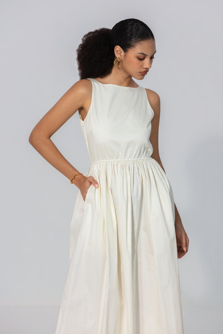 Ivory Gallery Maxi Dress