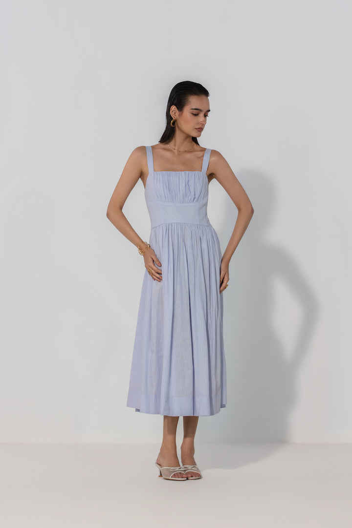 Periwinkle Atelier Maxi Dress