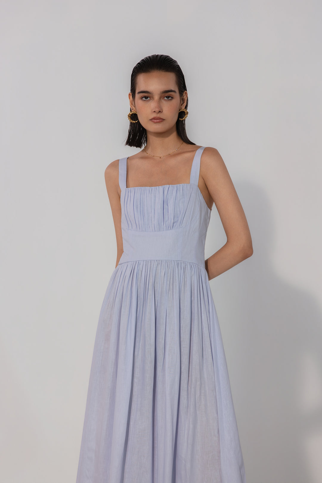 Periwinkle Atelier Maxi Dress